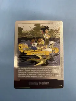 Energy Marker E-79 Silver Manga Booster 02 Dragon Ball Card Fusion World English - Image 1