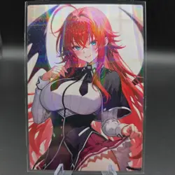 Rias Gremory High School Dxd Anime Waifu Card Doujin ACG Goddess Holo - Image 2