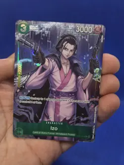 One Piece Premium Card Collection Bandai Cards Fest Izo OP01-33 Alternate Art - Image 2