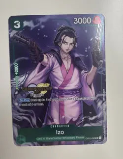 Izo (CS 2023 Celebration Pack) (OP01-033) One Piece Promotion Cards NM FOIL - Image 1