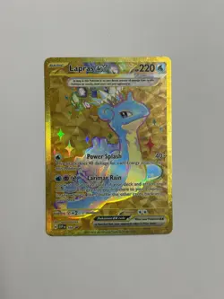 Lapras ex 164 Sv: Scarlet & Violet Promo Cards Holo NM - Image 1