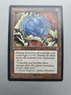 Vibrating Sphere, MTG Ice Age (1995), Rare Artifact NM - Image 1