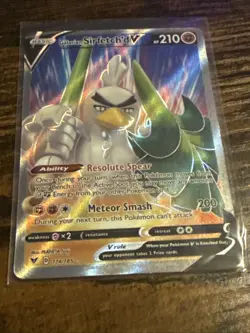 Pokemon TCG Galarian Sirfetch'd V Vivid Voltage 174/185 Holo Full Art - Image 1