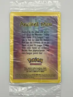SEALED | Pokemon Ancient Mew Holo Movie Promo - Image 4