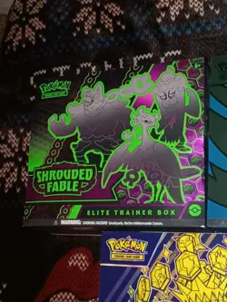 3 Total ETB- Pokemon S&V Shrouded Fable/Surging Sparks/Twilight Masquerade ETB - Image 5