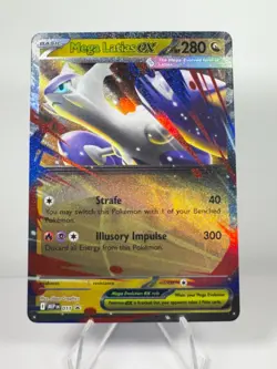 Pokemon TCG Pokemon Mega Latias Ex MEP 11 Black Star Promo NM - Image 1