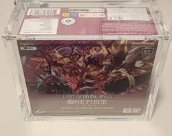One Piece OP-11 A Fist Of Divine Speed Booster Box With Acrylic Case! - Image 1