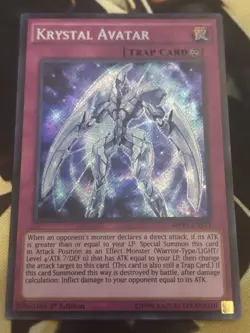 Yugioh: Krystal Avatar - MVP1-ENS11 - Secret Rare - 1st Edition - NM - Image 1