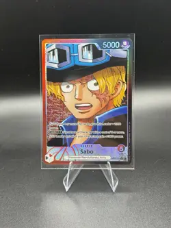 Sabo Alt Art Leader OP13-004 Carrying On His Will One Piece TCG - Image 1