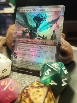 MTG Ugin, Eye of the Storms - Borderless foil - Tarkir: Dragonstorm #0382 - Image 2