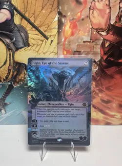 Ugin, Eye of the Storms (Borderless) Tarkir: Dragonstorm Foil - Image 1