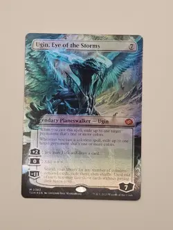 Ugin, Eye of the Storms (Borderless) Tarkir: Dragonstorm Foil - Image 1
