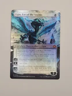 Ugin, Eye of the Storms (Borderless) Tarkir: Dragonstorm Foil - Image 2
