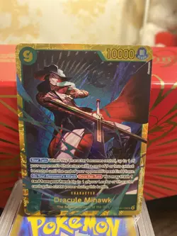 Dracule Mihawk SEC OP14-119 One Piece TCG English IN-HAND - Image 1
