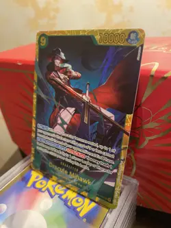 Dracule Mihawk SEC OP14-119 One Piece TCG English IN-HAND - Image 2