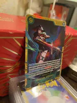 Dracule Mihawk SEC OP14-119 One Piece TCG English IN-HAND - Image 3