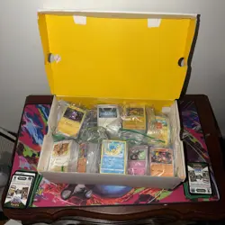 9lb Bulk Cards 2000+ Pokemon Card Bulk lot! Holo/Reverse/Common/Uncommon - Image 1