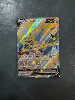 Pokemon Zacian V (Shiny) - Promo SWSH: Sword & Shield Promo Cards SWSH292 NM - Image 1