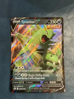 Pokemon Tyranitar V - Promo SWSH: Sword & Shield Promo Cards SWSH109 NM - Image 1