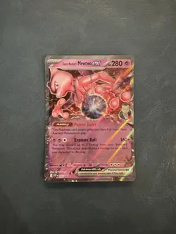 Pokemon Team Rocket's Mewtwo ex Promo SV: Scarlet & Violet Promo Cards 205 NM - Image 1
