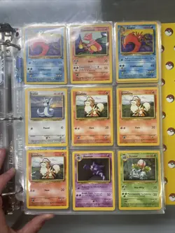 Pokemon Vintage Binder Collection (300 Cards) Wizards Base Set ETC - Image 4
