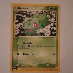 Pokemon TCG Bulbasaur 39/95 EX FireRed & LeafGreen 2004 Basic Card - Image 1