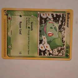 Pokemon TCG Bulbasaur 39/95 EX FireRed & LeafGreen 2004 Basic Card - Image 2