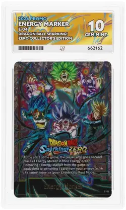 Energy Marker - Promo Dragon Ball Sparking! Zero - ACE Grade 10 - DBS Card Game - Image 2