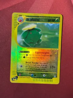SKIPLOOM 60/147 Aquapolis REVERSE HOLO RH E-Series Pokemon TCG card LP-NM - Image 1