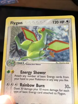 2003 Pokemon EX Dragon Flygon Holo Rare Card #4/97 LP-NM Vintage Card - Image 4