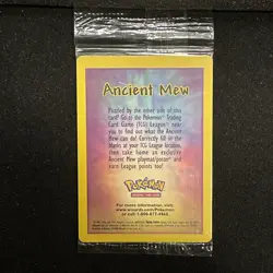 Ancient Mew SEALED 2000 Pokemon Unopened Movie Promo Card - Image 2