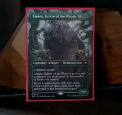 Lumra, Bellow of the Woods (Borderless) (0342) Bloomburrow Regular - Image 1