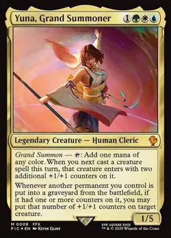 Yuna, Grand Summoner - Foil FIC NM MTG - Image 1