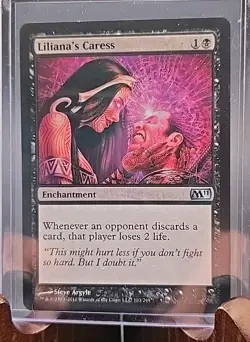 Liliana's Caress Core Set 2011 (M11) MTG Regular Lightly Played - Image 3