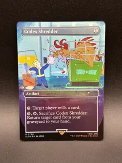MTG Codex Shredder R Secret Lair Drop #790 FOIL - Image 1
