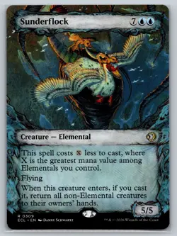 Sunderflock (Showcase) Lorwyn Eclipsed Regular - Image 1