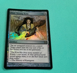 Foil - Hair-Strung Koto - Champions of Kamigawa - MTG - Magic the Gathering - Image 2