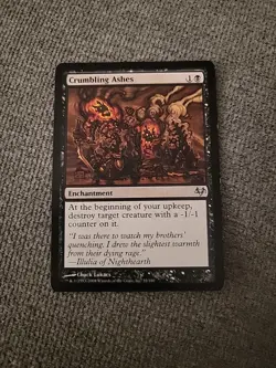 Crumbling Ashes [Eventide] Lightly Played - Image 1