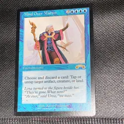 Magic The Gathering (MTG) Mind Over Matter - Exodus - Lightly Played LP - Image 1