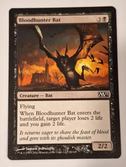 Bloodhunter Bat - Magic 2013 Core Set M13 - Magic the Gathering MTG Nice! - Image 1