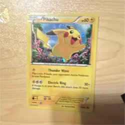 Pokemon Pikachu XY89 XY Promo Holo Card English has whitening - Image 1