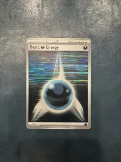 Pokemon TCG Darkness Energy Holo SVE 023 Black Bolt White Flare NM - Image 1