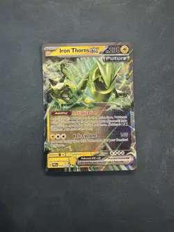 Pokemon Iron Thorns ex Double Rare SV: Prismatic Evolutions 032/131 NM - Image 1