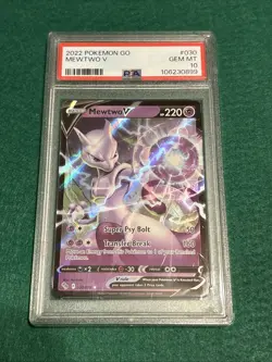 Mewtwo V Pokemon Go 038/78 PSA 10 GEM MT ***422 LOW POP*** - Image 1