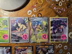 Pokemon TCG Lot Of 131 Mixed Sets - Sleeved Singles - S.S. / S.V / M.E - NM - Image 4