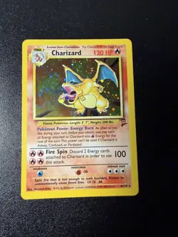 Pokemon TCG Base Set 2 Charizard 4/130 Holo Rare - Image 1