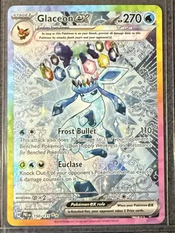 Pokemon TCG Glaceon EX Prismatic Evolutions 150/131 Special Illustration Rare - Image 1