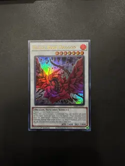 Yu-Gi-Oh! Black Rose Dragon RA04-EN057 Ultra Rare 1st Edition NM - Image 1