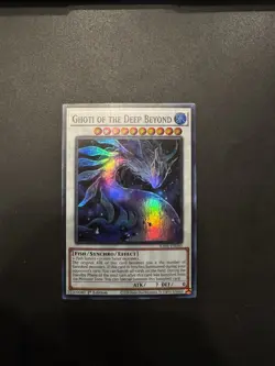 Yugioh Ghoti of the Deep Beyond Super Rare RA04 - Image 1