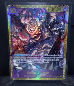 One Piece OP08-119 Kaido & Linlin Secret Rare SEC ENGLISH - Image 1